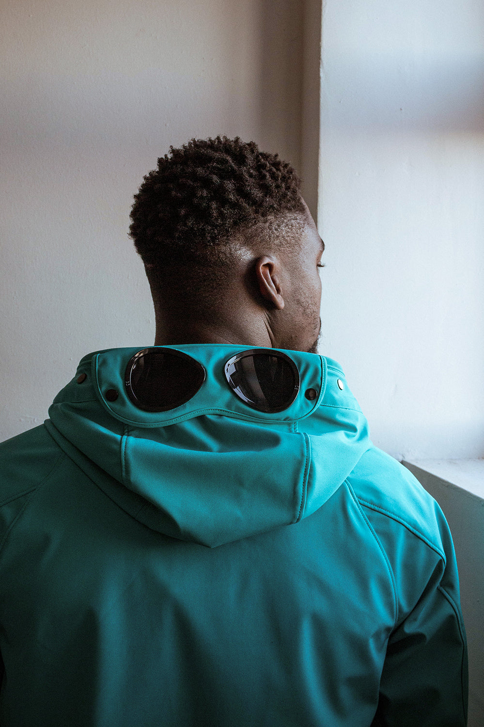 Soft Shell Goggle Jacket Mens Cp Company Parka CP COMPANY Men's