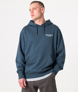 Relaxed-Fitting-Oatfield-Hoodie-Air-Force-Blue-Dickies-EQVVS-Front-Image