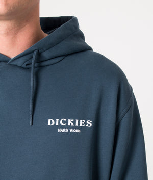 Relaxed-Fitting-Oatfield-Hoodie-Air-Force-Blue-Dickies-EQVVS-Detail-Image