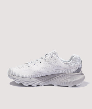 Agility Peak 5 Trainers in Cloud by Merrell. EQVVS inner angle shot
