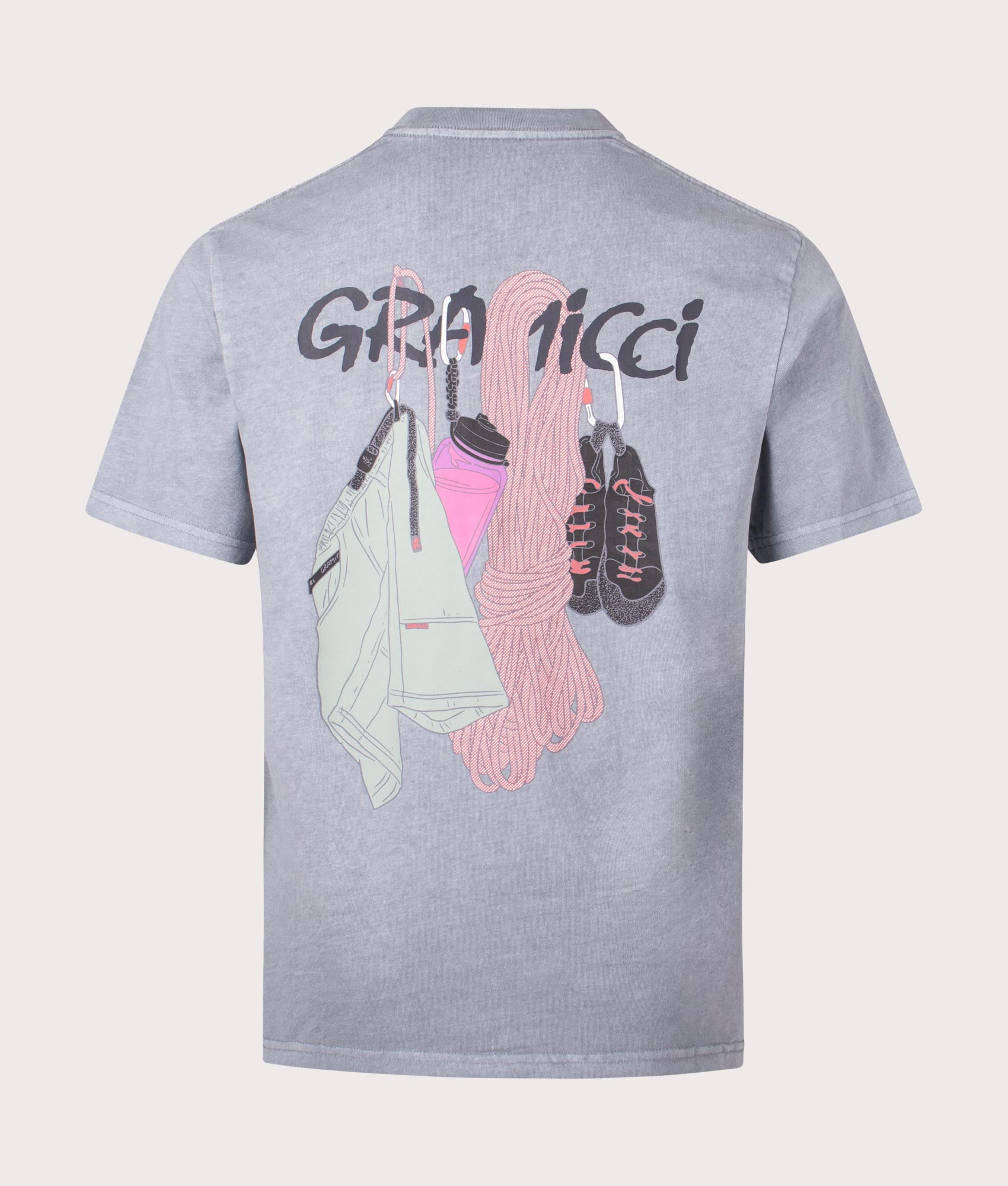 Equipped T-Shirt Slate Pigment | Gramicci | EQVVS