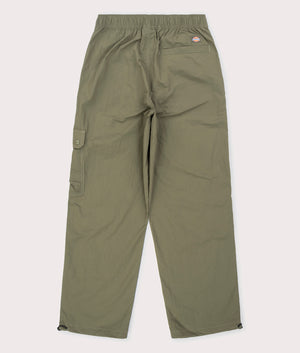 Relaxed-Fit-Jackson-Cargo-Pants-Military-Green-Dickies-EQVVS back flat lay image
