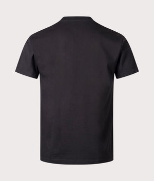 Set Box T-Shirt in Black by Huf. EQVVS Back Angle Shot.