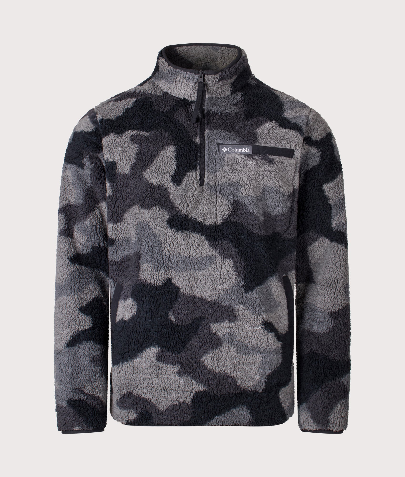Rugged Ridge High Pile Qtr Zip Black Camo | Columbia | EQVVS