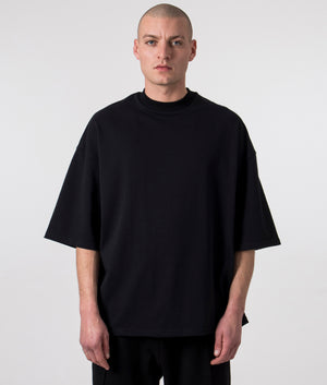 Oversized-Heavy-T-Shirt V3 Black-Florence-Black-EQVVS