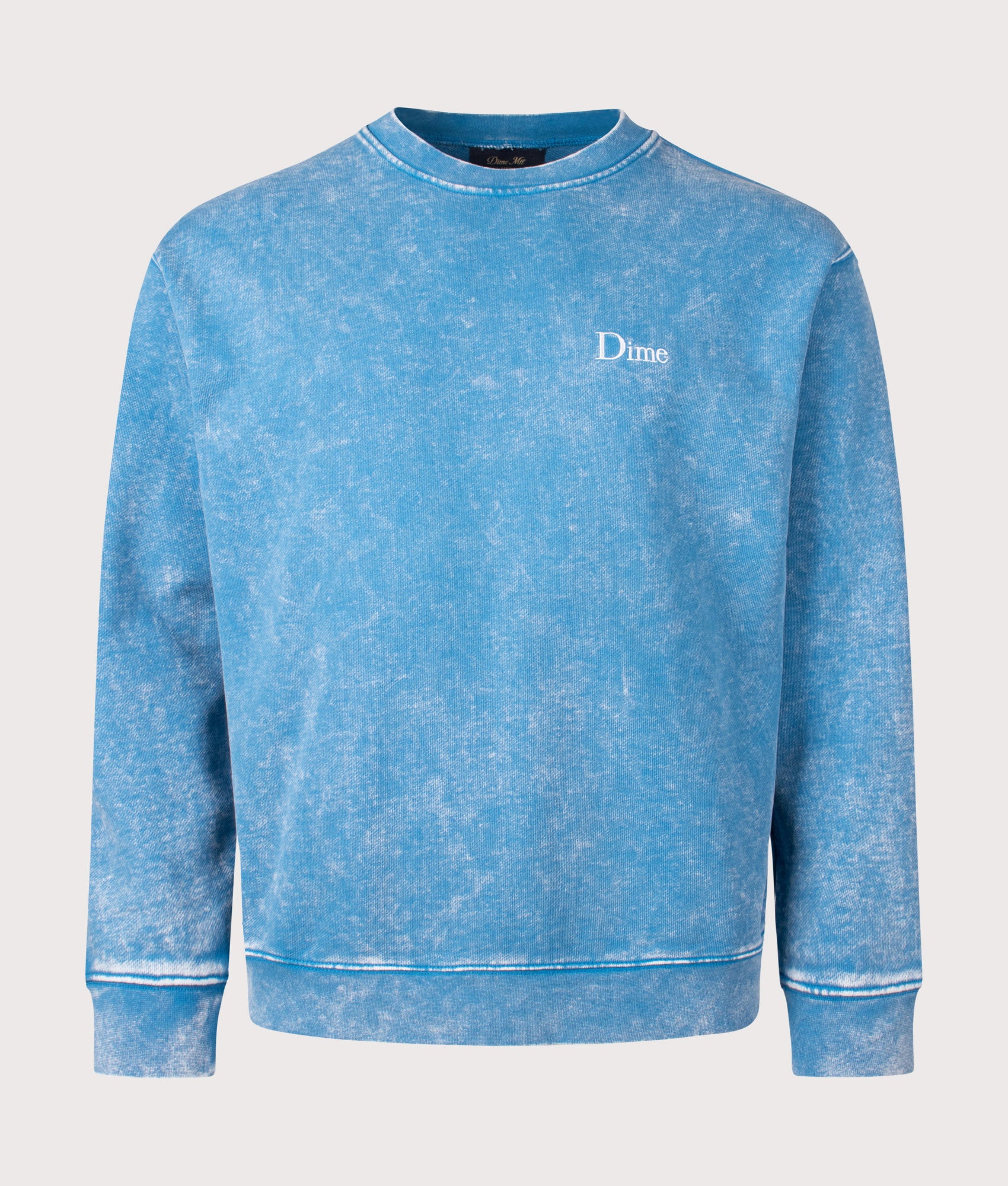 Mittoshop Mineral Wash Flower Print French Terry Sweatshirt