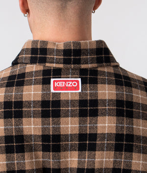 Relaxed-Fit-Checked-overshirt-12-Camel-KENZO-EQVVS