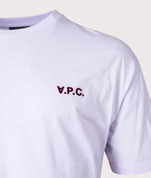 Relax-Fit-Joachim-T-Shirt-APC-Lilac-Detail-Picture