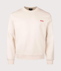 Relaxed Fit Petit VPC Logo Sweatshirt: BLG Mastic/Rouge