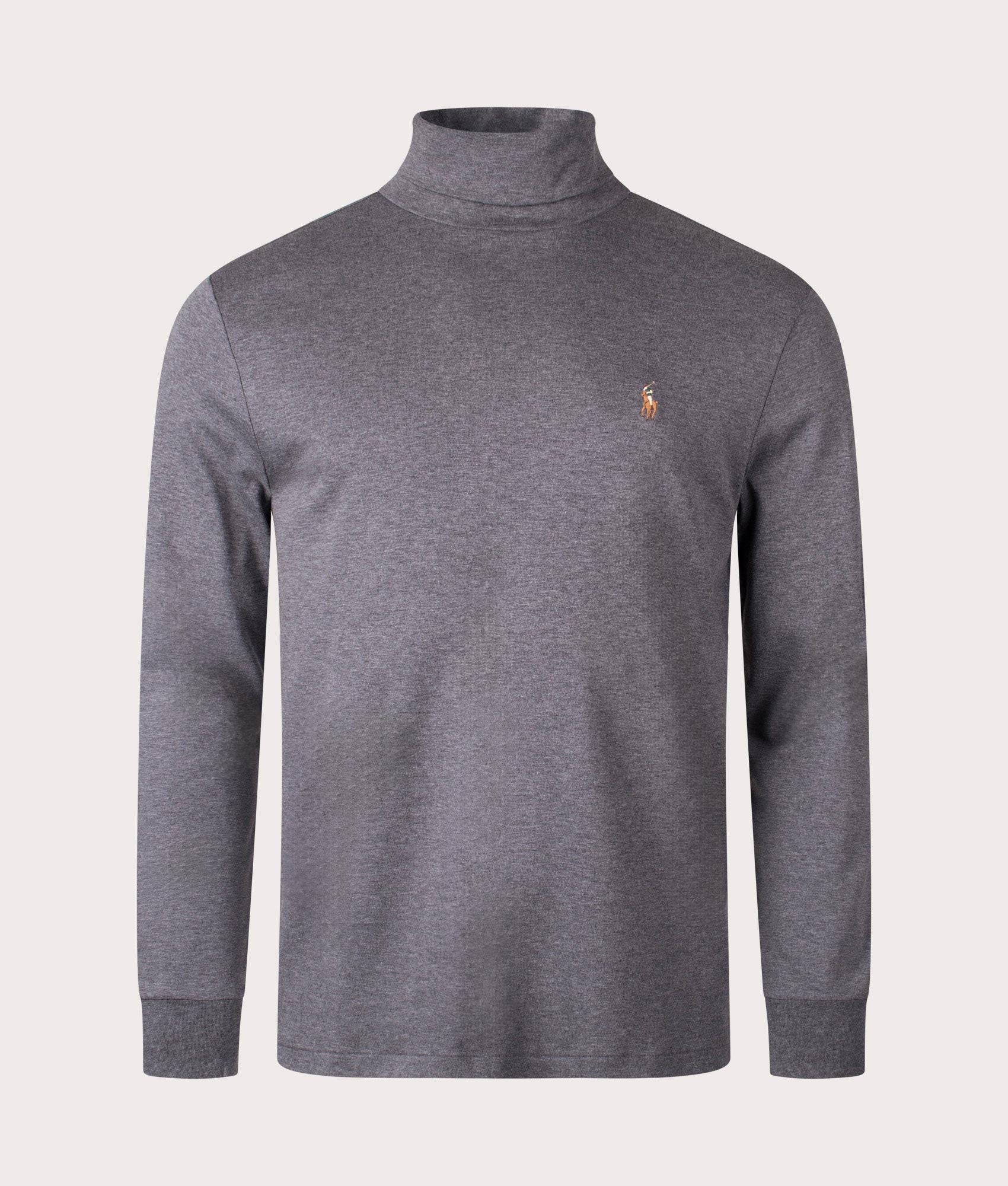 Cotton Turtleneck Jumper Barclay Heather | Polo Ralph Lauren | EQVVS