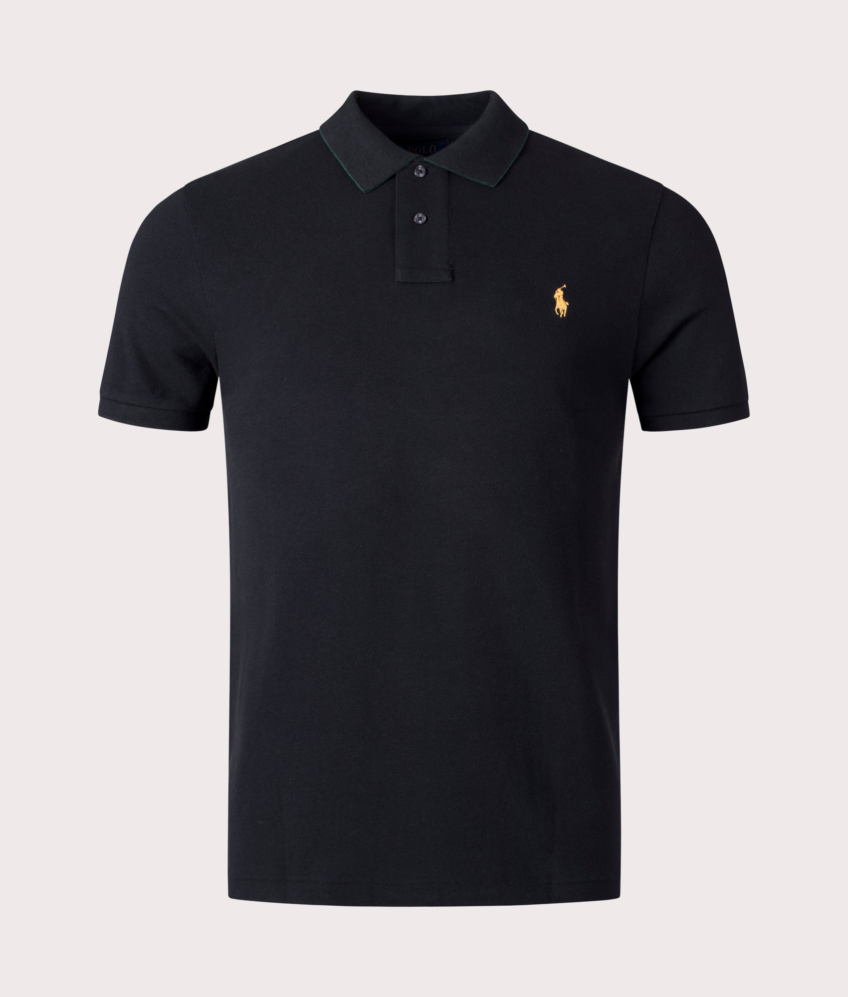 Mesh Shirt Ralph Lauren Classic Fit Black Polo Shirt Classic Fit