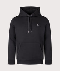 Double Knit Hoodie: 001 Polo Black