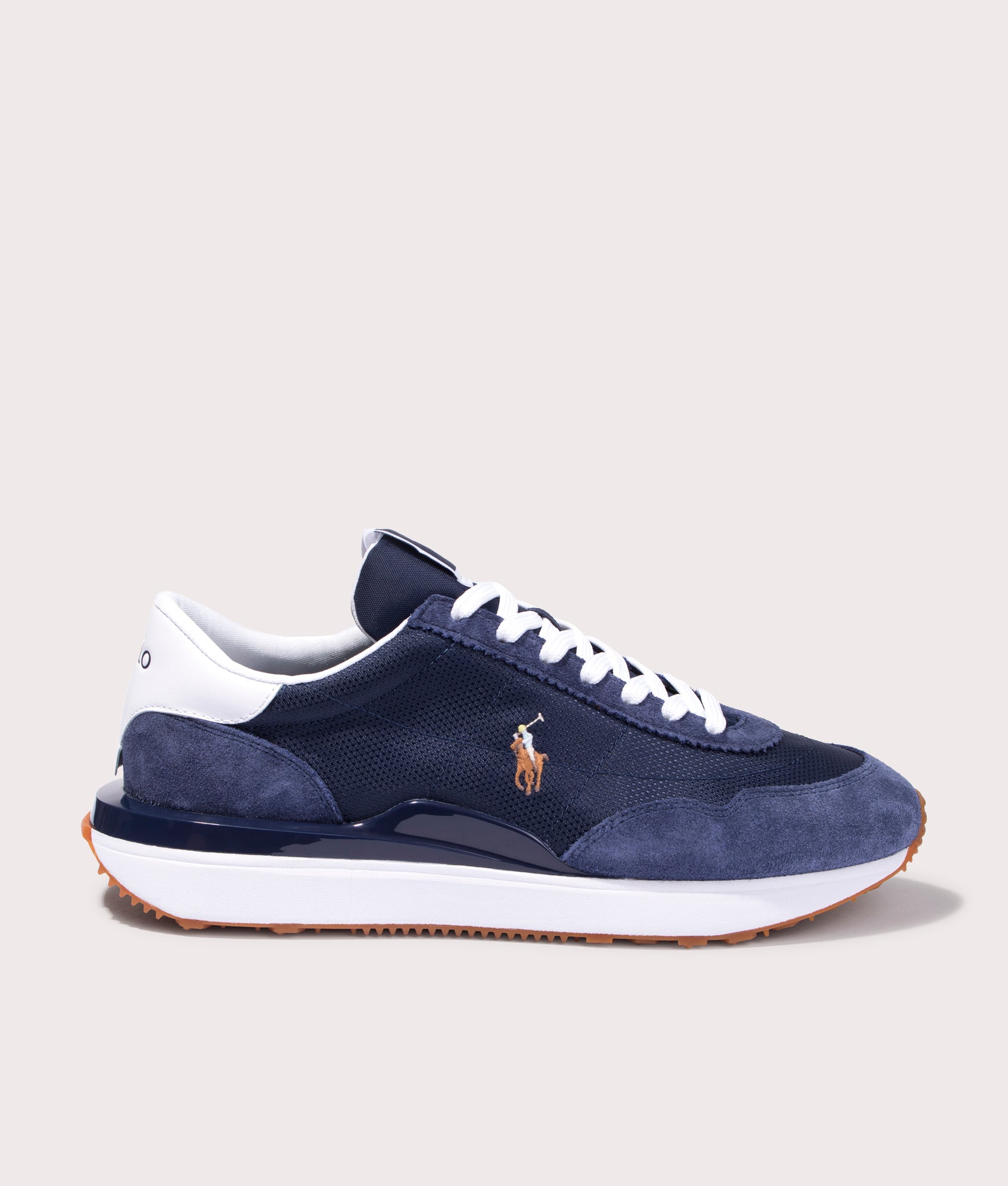 Train 89 Suede Sneakers in Navy/Multi Polo Ralph Lauren EQVVS