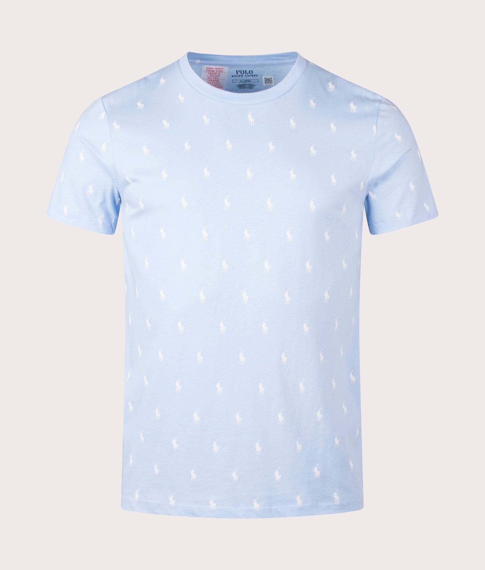 Crew Lounge T-Shirt AOP Office Blue | Polo Ralph Lauren | EQVVS