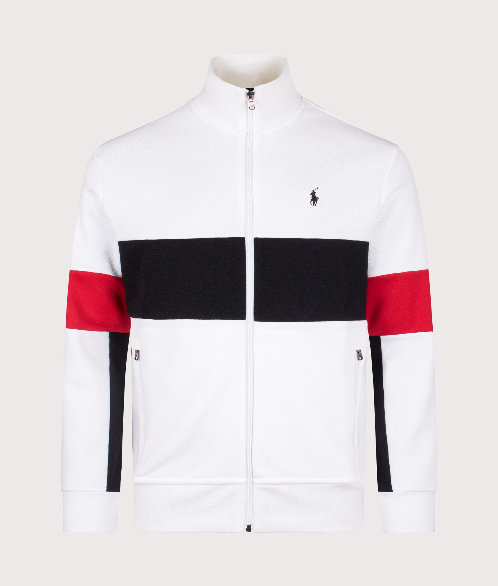 Double Knit Track Jacket in Whit | Polo Ralph Lauren | EQVVS Double Knit Track Jacket in Whit | Polo Ralph Lauren | EQVVS