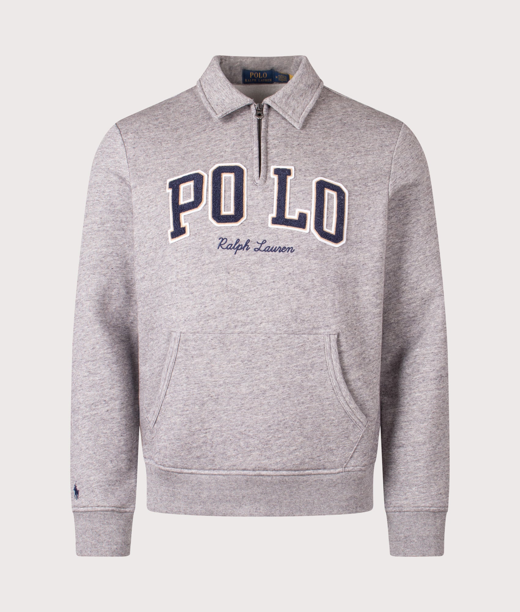 The RL Logo Collared Sweatshirt | Polo Ralph Lauren | EQVVS