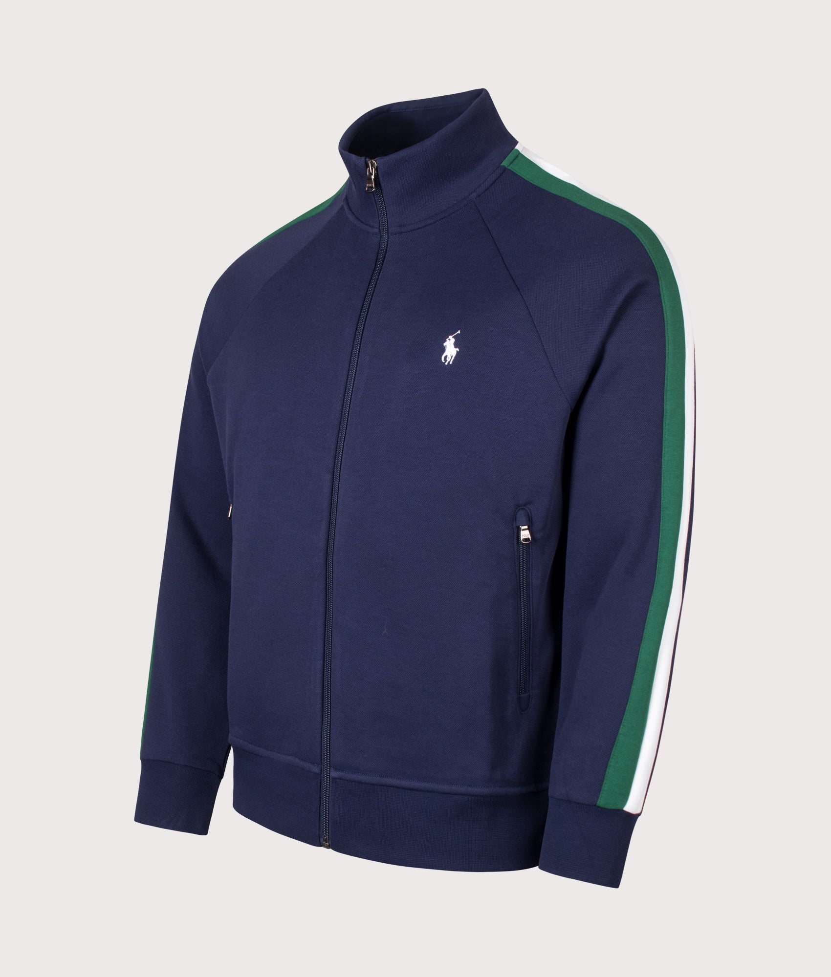 Regular Fit Track Top in Newport Navy | Polo Ralph Lauren | EQVVS