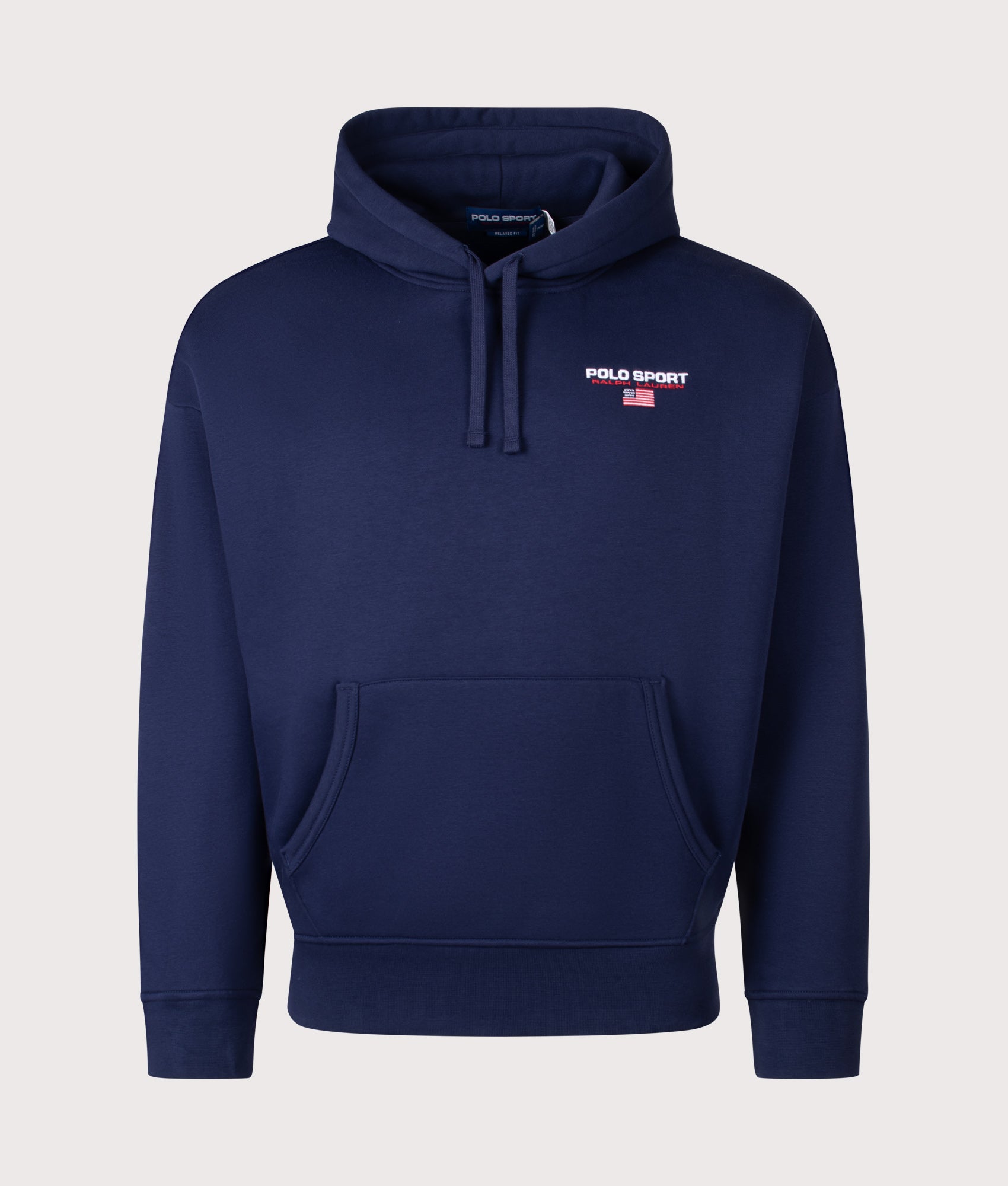 Relaxed Fit Polo Sport Flag Logo Hoodie | Polo Ralph Lauren | EQVVS