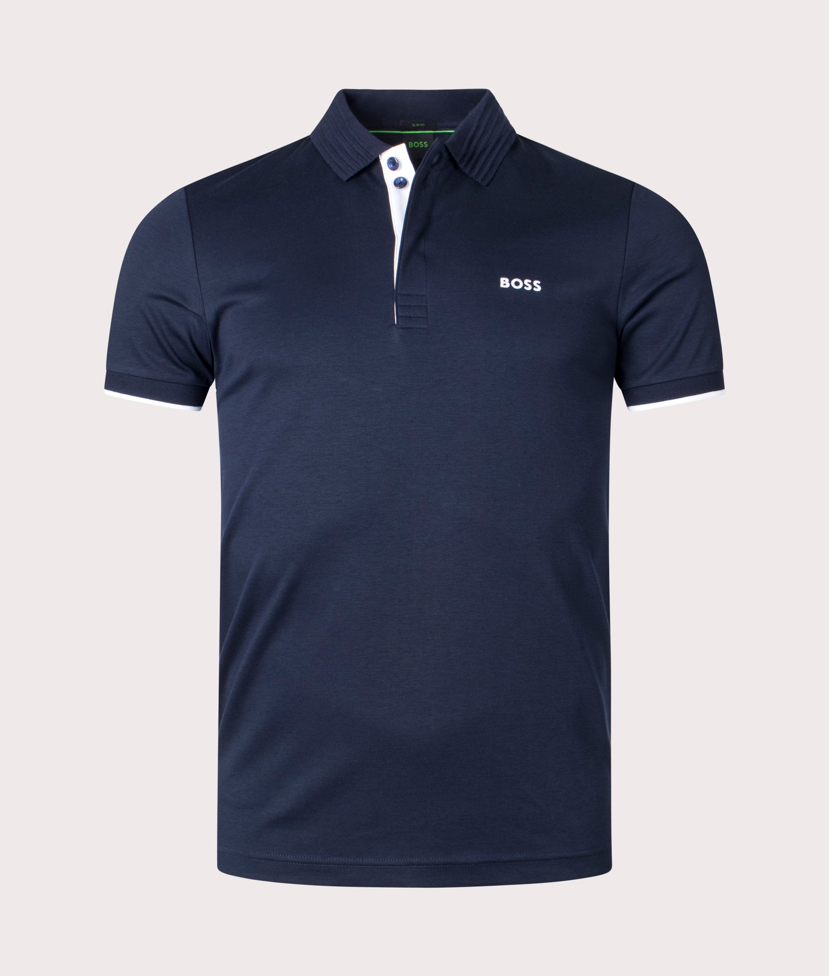 Paule Polo Shirt Dark Blue BOSS EQVVS