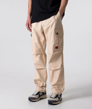 Relaxed-Fit-Garlo233-Ripstop-Cargo-Pants-Light-Biege-HUGO-EQVVS-Side-Image