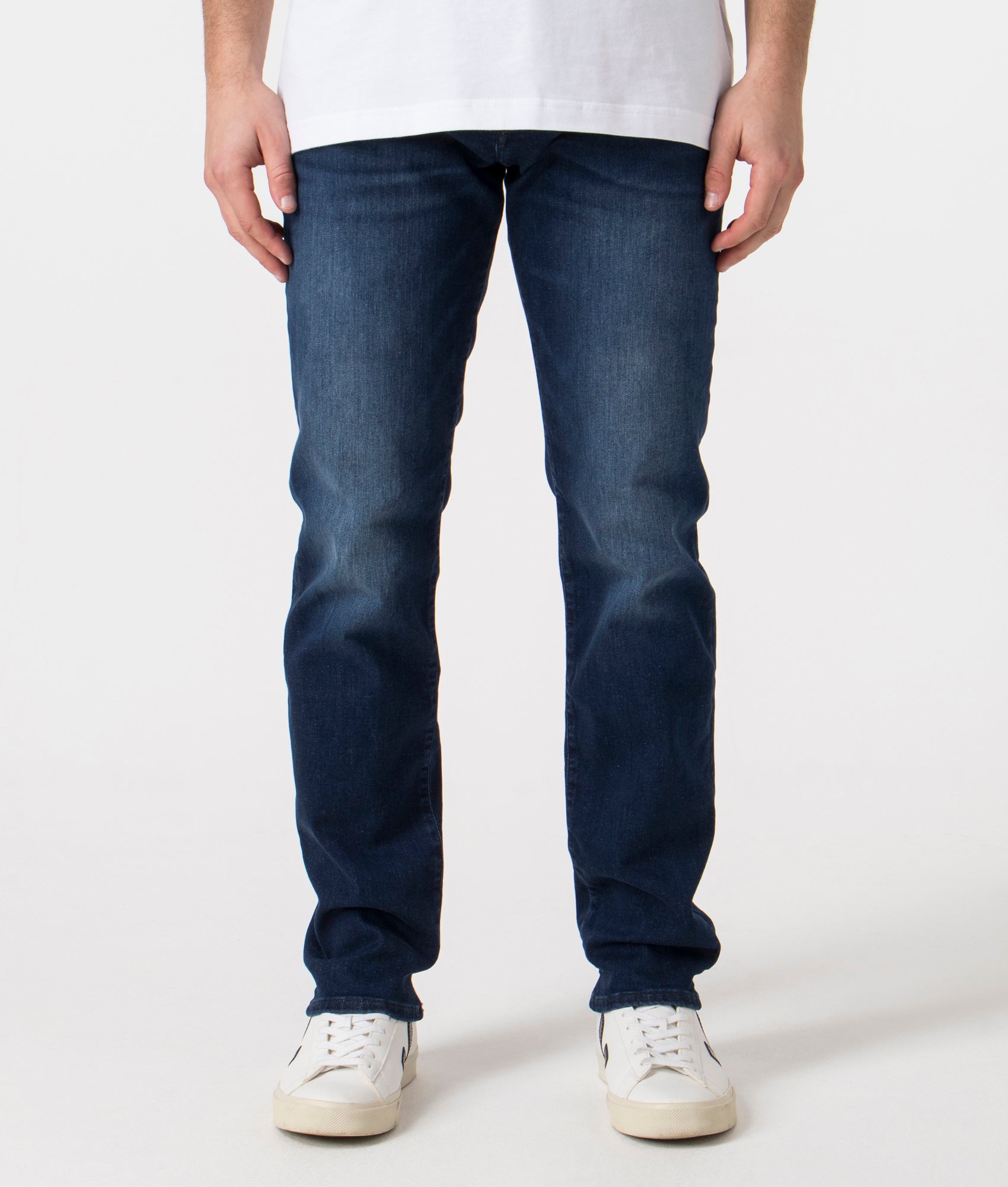 Regular Fit Re.Maine BC-P Jeans in Dark Blue | BOSS | EQVVS Menswear