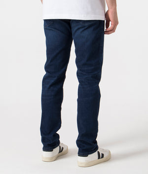 BOSS Regular Fit Re.Maine BC-P Jeans in Dark Blue back Shot at EQVVS
