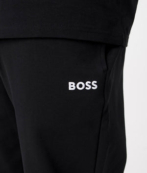 Heritage Pants in Black by Boss. EQVVS Detail Shot.