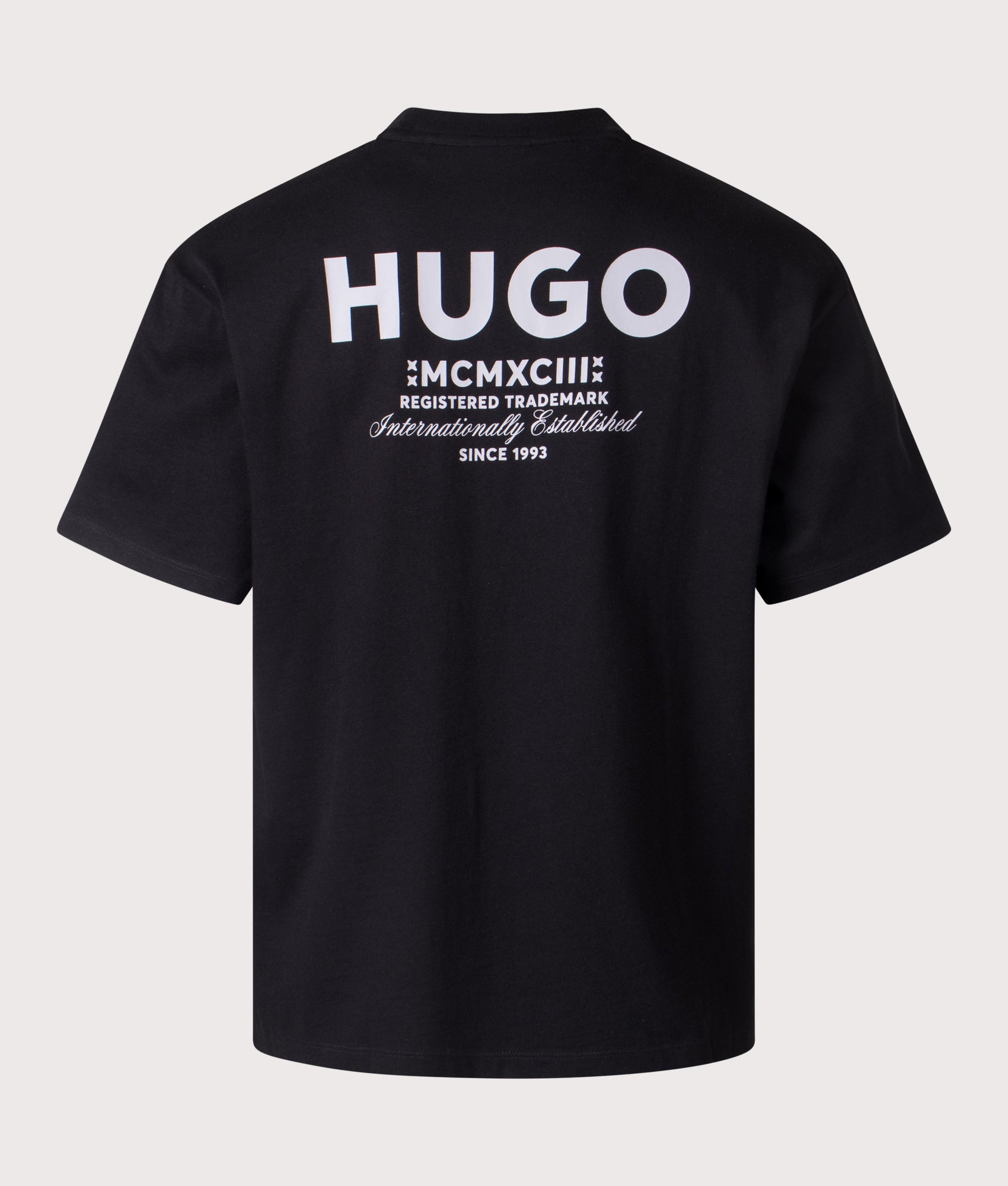Hugo Nafralo Tシャツ NAFRALO T-shirt with accent print brand HUGO BLUE