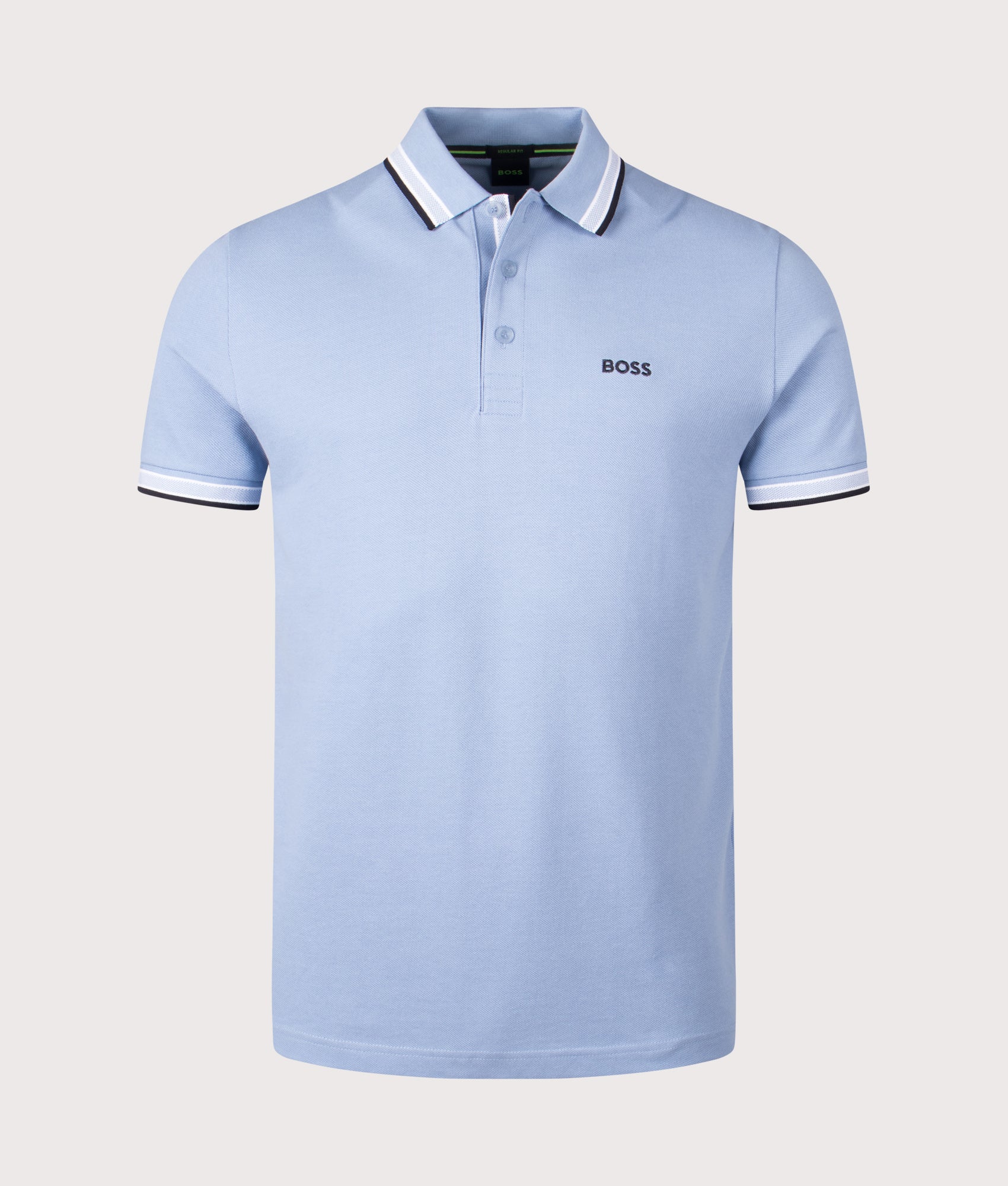Paddy Polo Shirt in Light Blue | BOSS | EQVVS