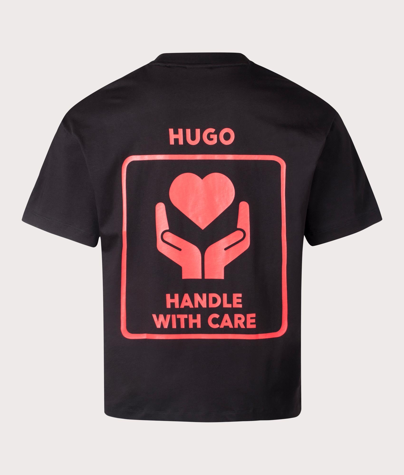 Relaxed Fit Dewdam T-Shirt Black | HUGO | EQVVS