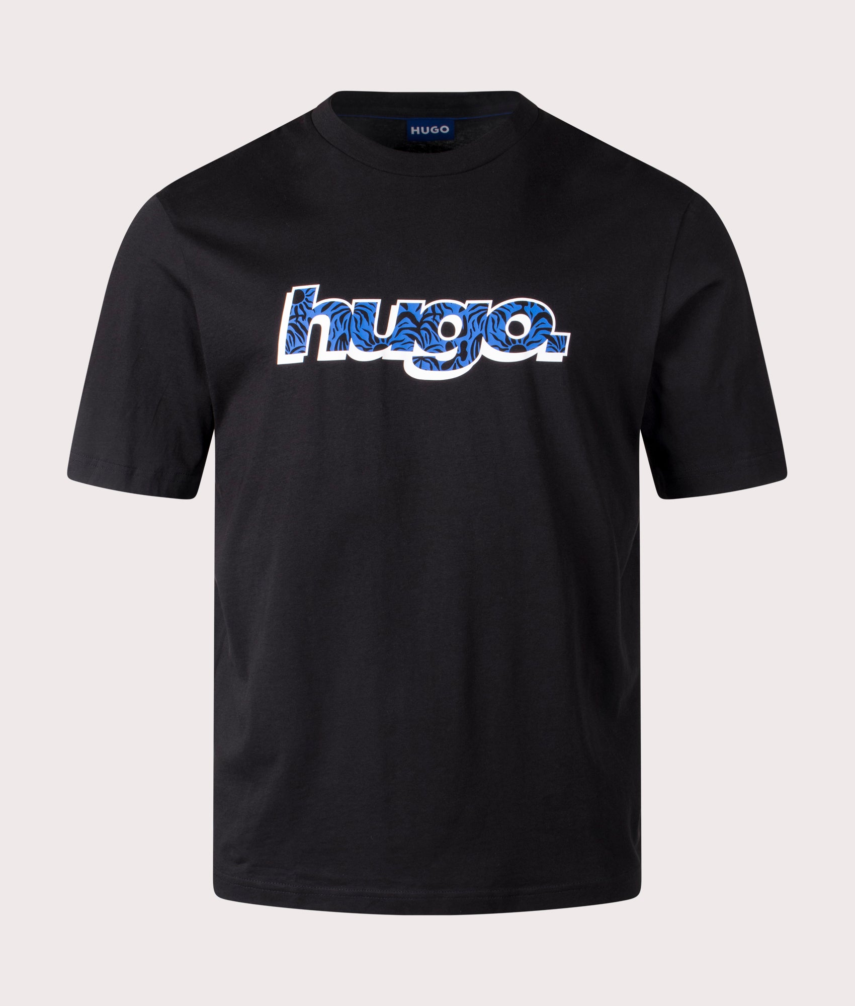 Hugo Nugibol Tシャツ Nugibol T-Shirt in Black | HUGO | EQVVS
