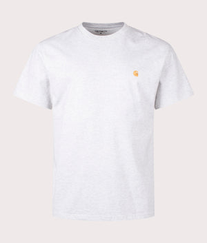 Relaxed-Fit-Chase-T-Shirt-Ash-Heather/Gold-Carhartt-WIP-EQVVS