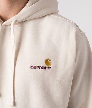 Carhartt-WIP-Relaxed-Fit-American-Script-Hoodie-Natural-Detail-Picture