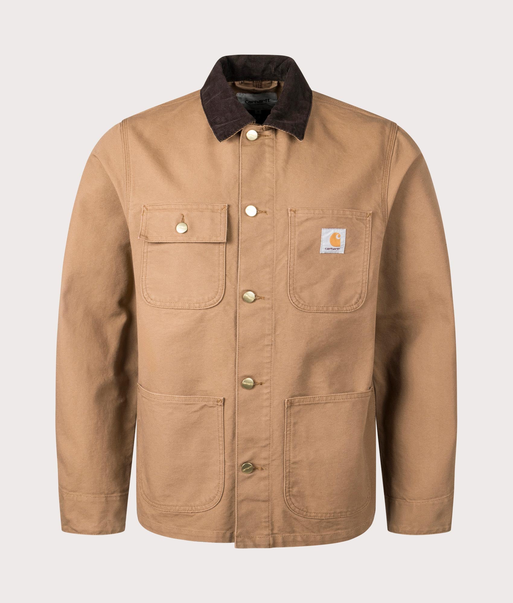 Carhartt WIP Michigan Coat in Hamilton Brown/Tobacco | EQVVS Menswear