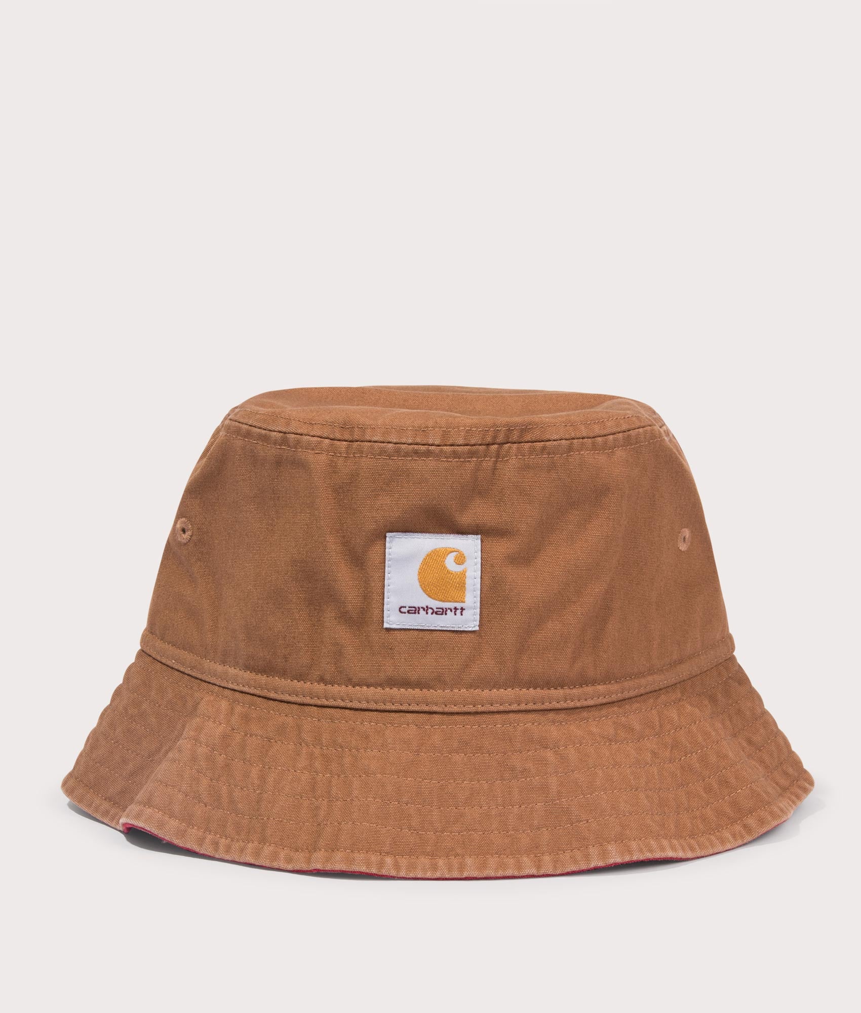 Heston Bucket Hat Hamilton Brown/Cherry, Carhartt WIP