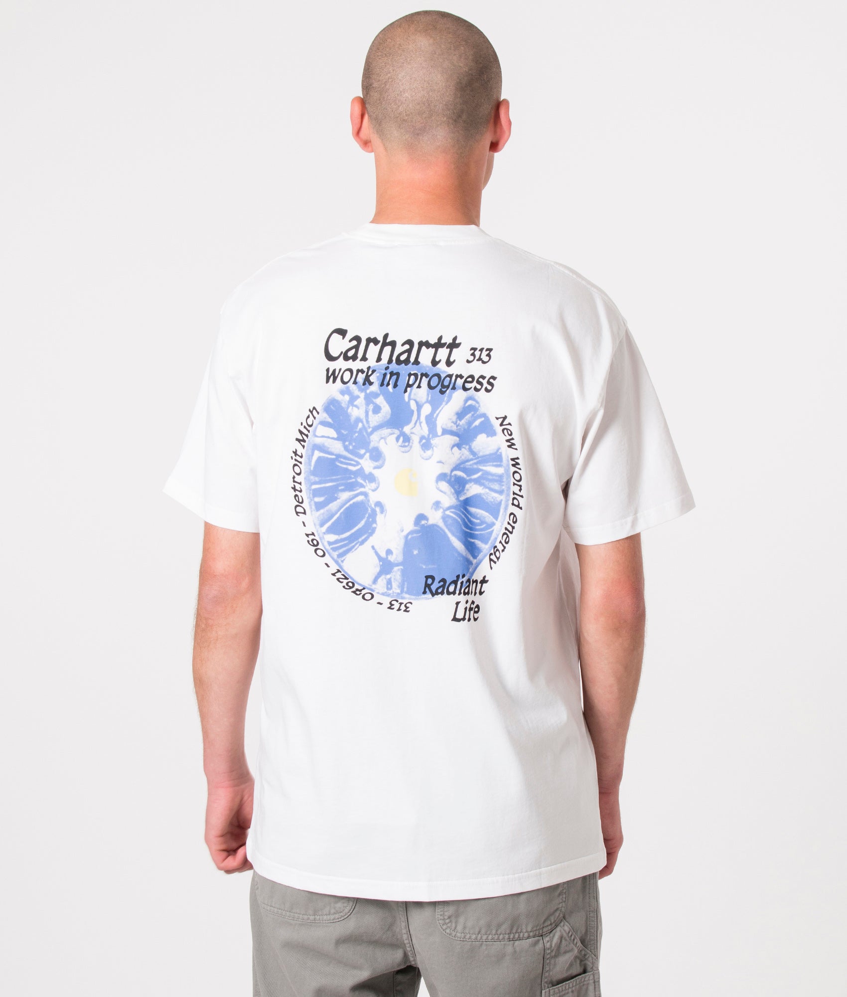 Relaxed Fit Radiant T-Shirt White | Carhartt WIP | EQVVS