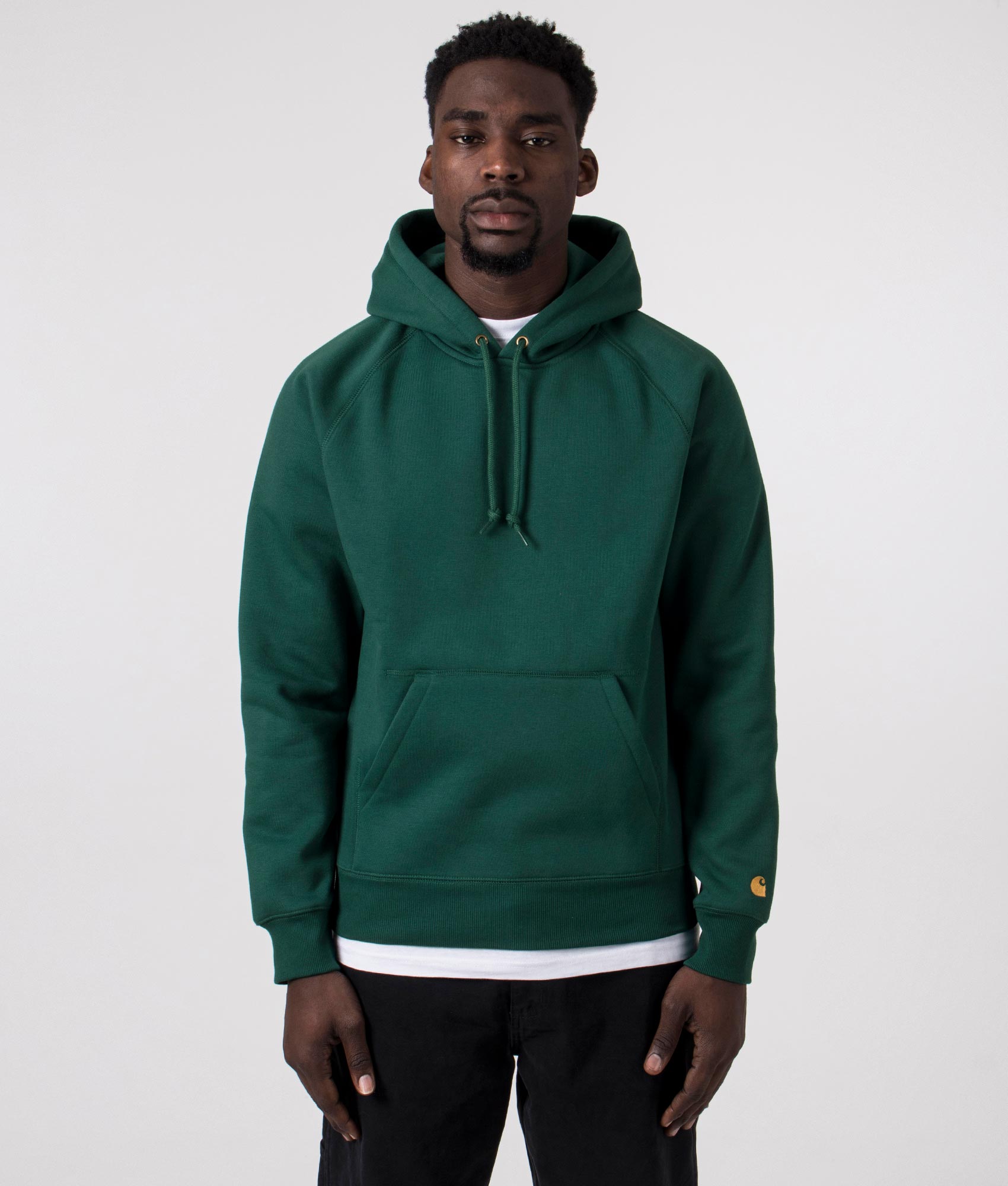 Chase Hoodie in 1YWXX Chervil/Gold Carhartt WIP EQVVS