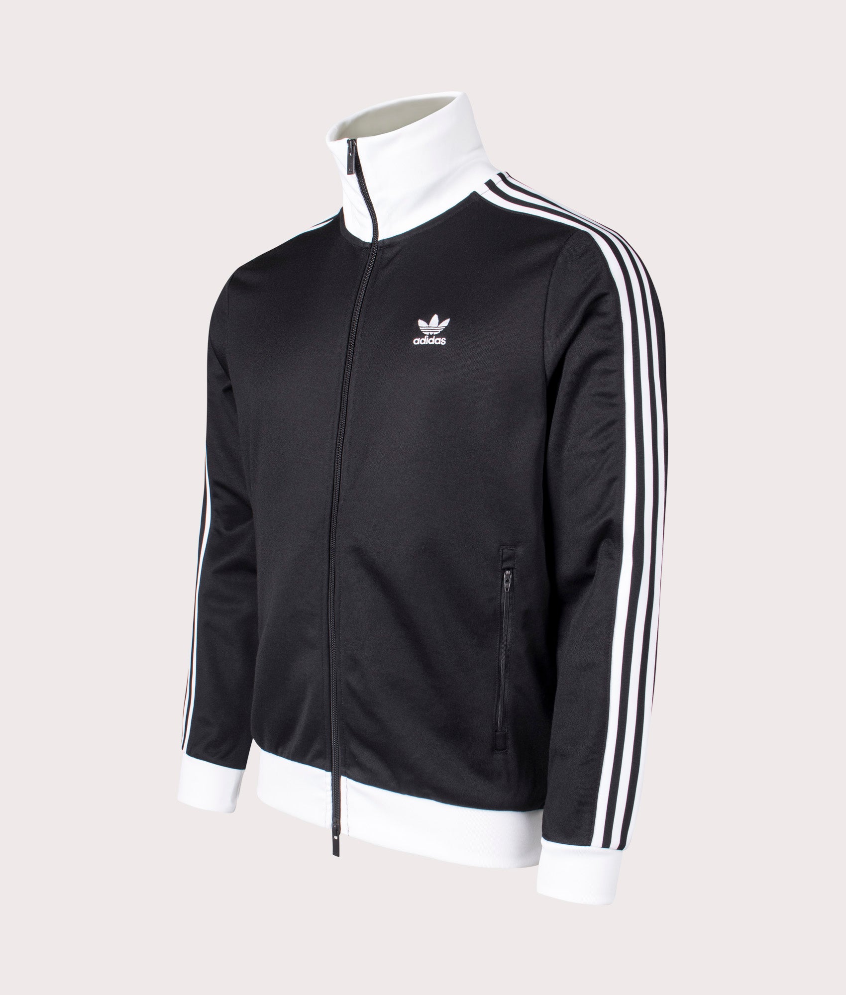 Beckenbauer Classic Track Top Black/White | Adidas Originals | EQVVS
