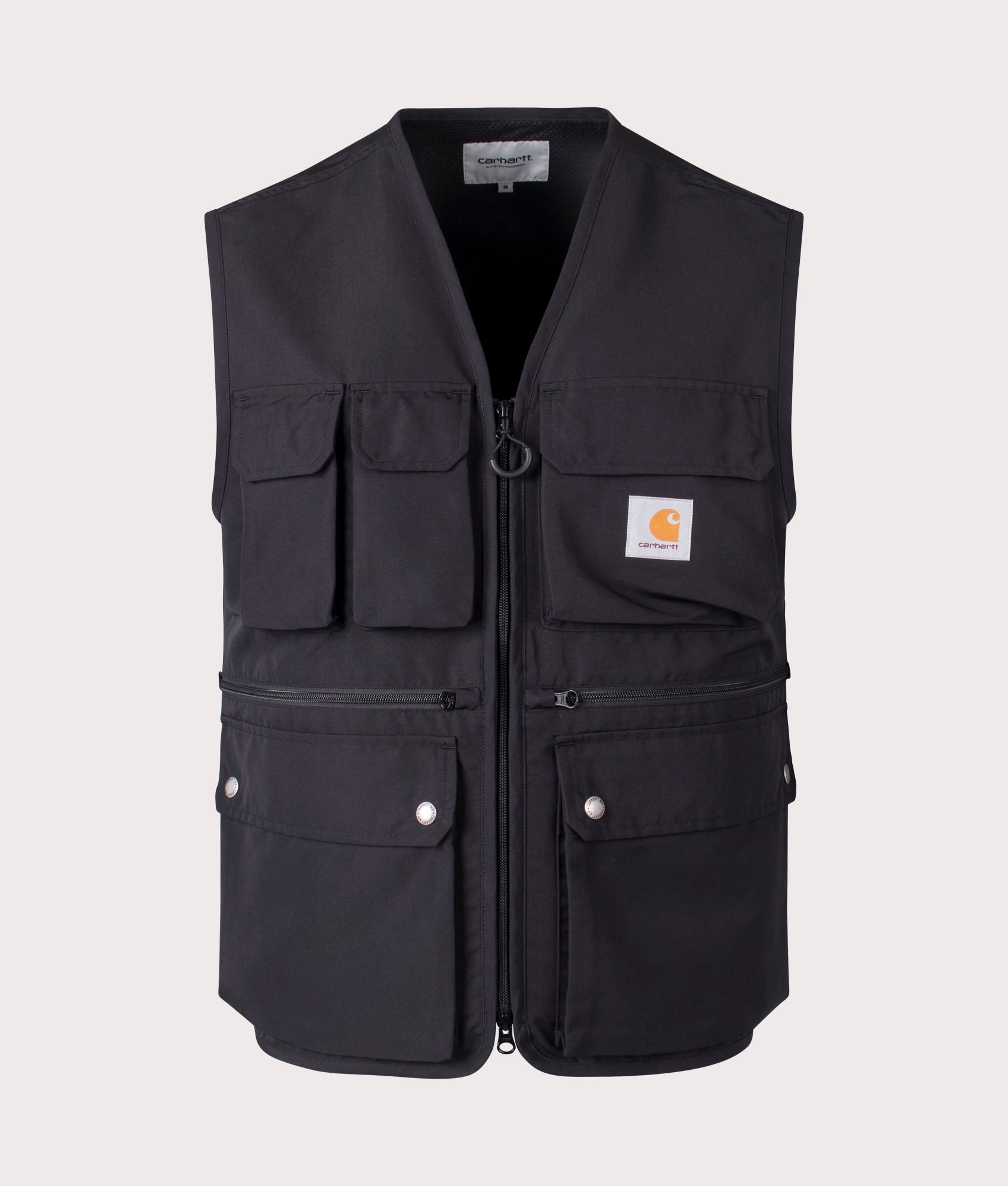 CARHARTT WIPElmwood Vest black Mサイズ 625692d2-8623-4231-a318-