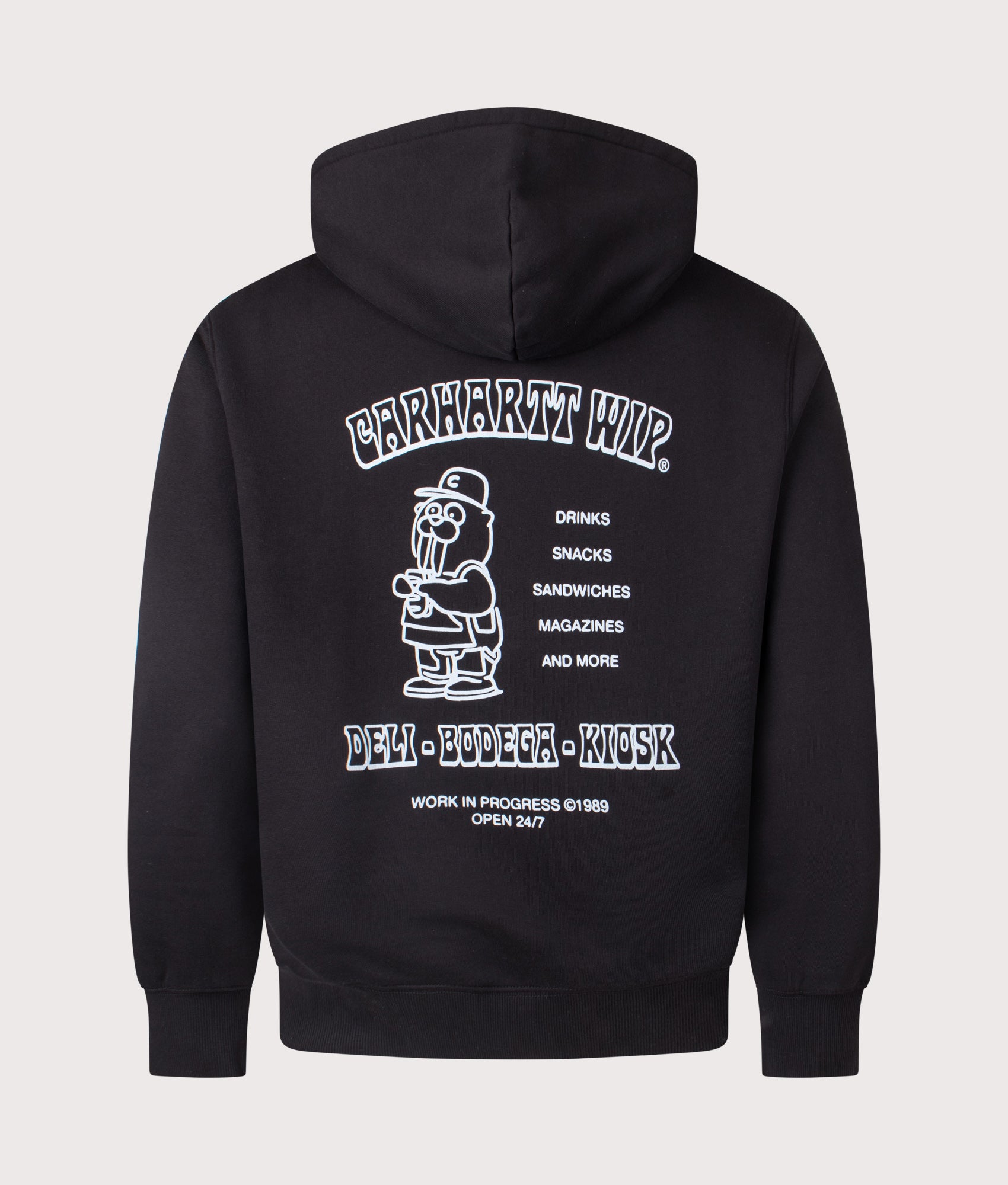 パーカー AMERI WINDANDSEA SANDWICH HOODIE Carhartt WIP HOODED SANDWICH - Hoodie - suncrest/purple/dark