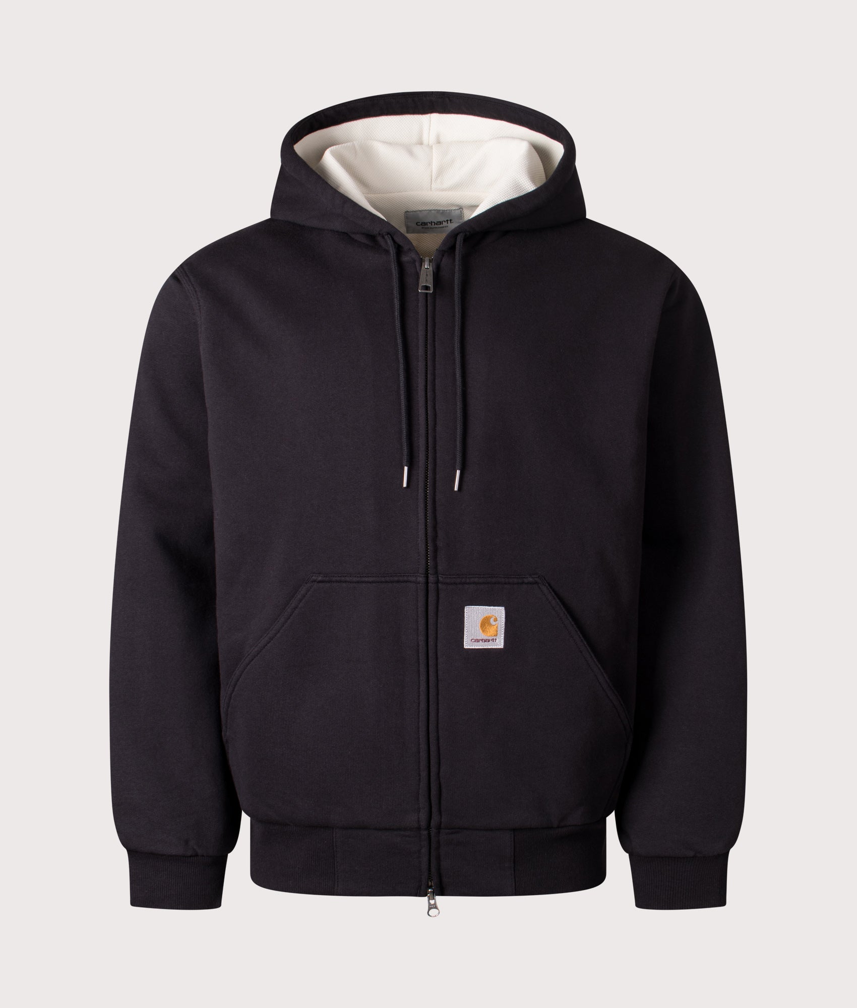 Oversized Active Zip Through Hoodie in Black | Carhartt WIP | EQVVS