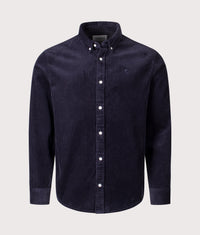 Relaxed Fit Madison Cord Shirt: 0FHXX Dark Navy/Dark Navy