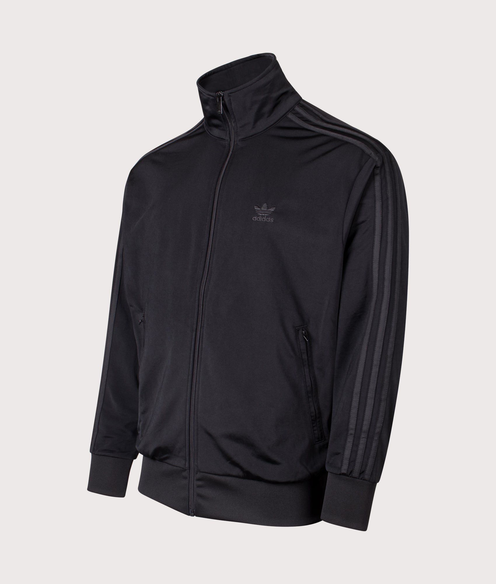Firebird Track Top in Black/Black | adidas Originals | EQVVS