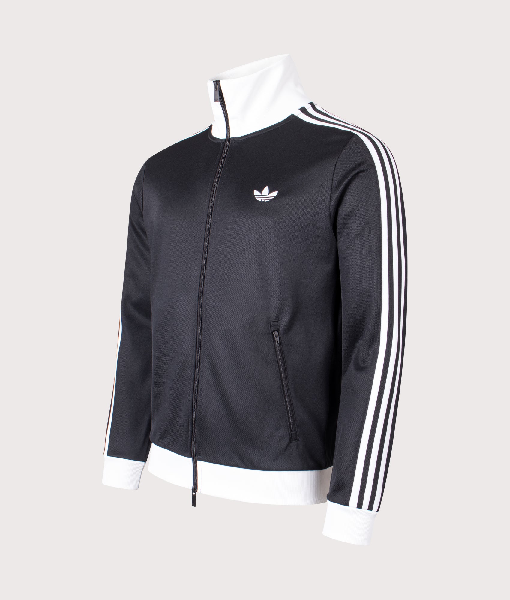 Beckenbauer Classic Track Top in Black | adidas Originals | EQVVS