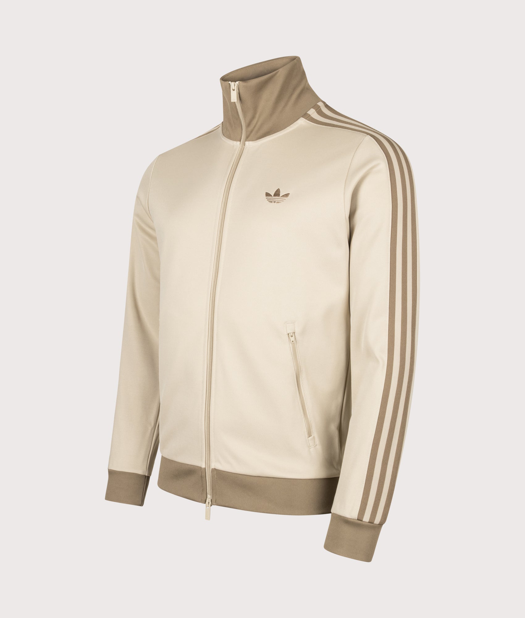 Beckenbauer Classic Track Top in Khaki Three | adidas Originals