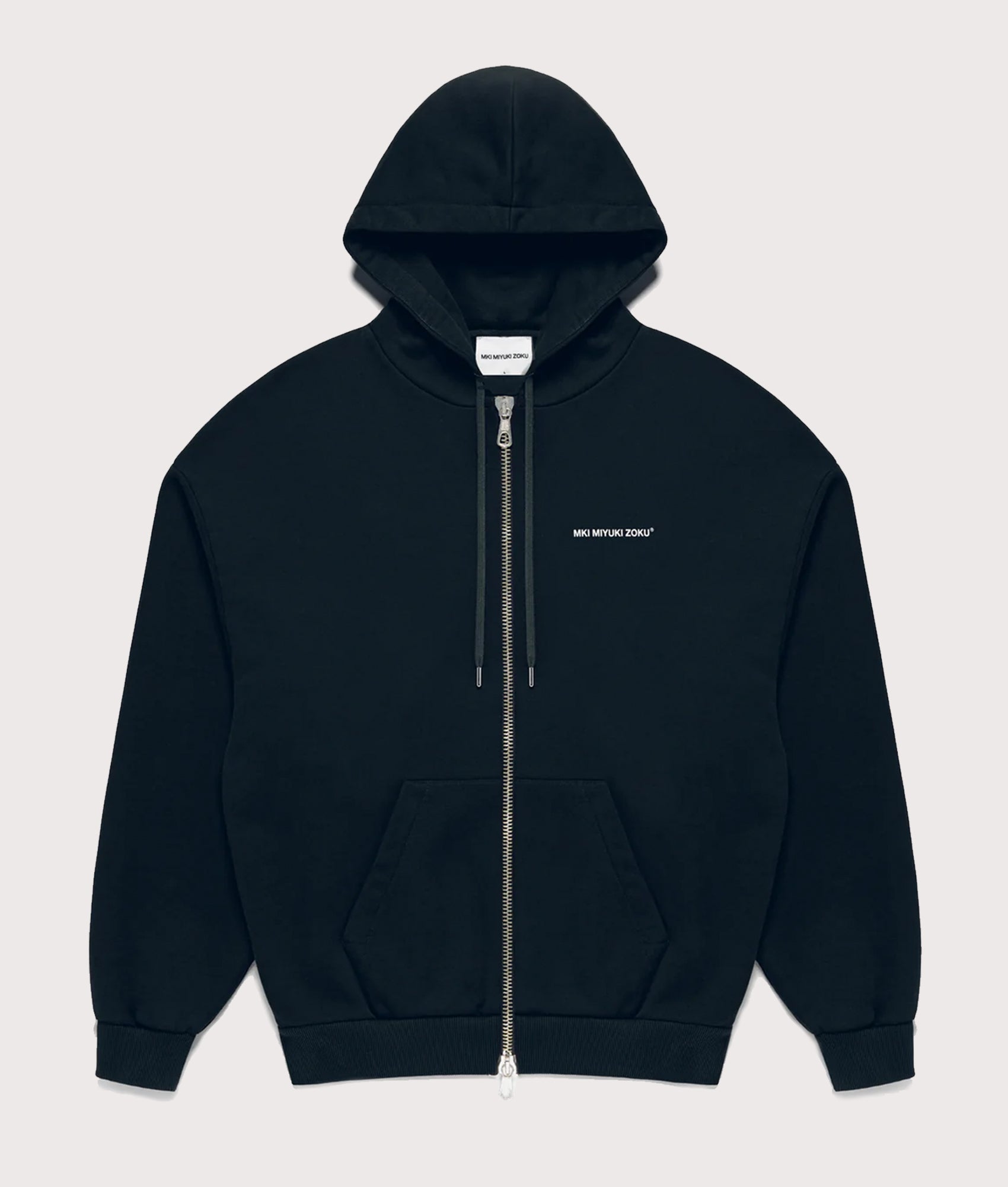 Uniform Zip Through Hoodie in Navy | MKI Miyuki Zoku | EQVVS