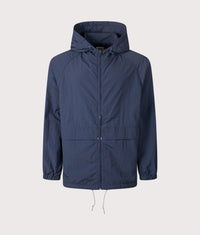 Reversible Hooded Jacket: Navy