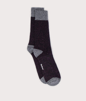 Houghton-Socks-Fig/Asphalt-Barbour-Lifestyle-EQVVS