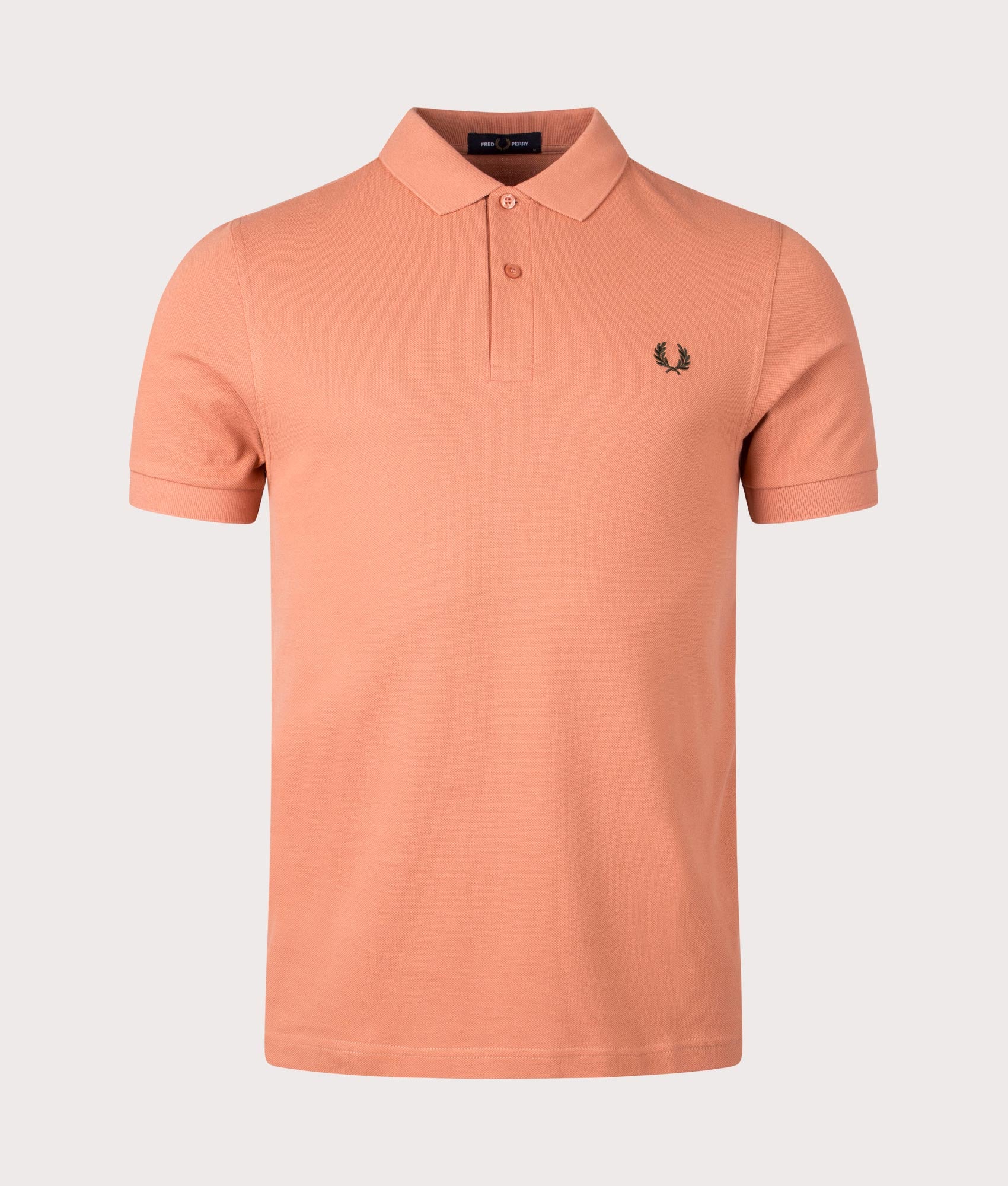 Regular Fit The Fred Perry Polo Shirt Light Rust/Night Green