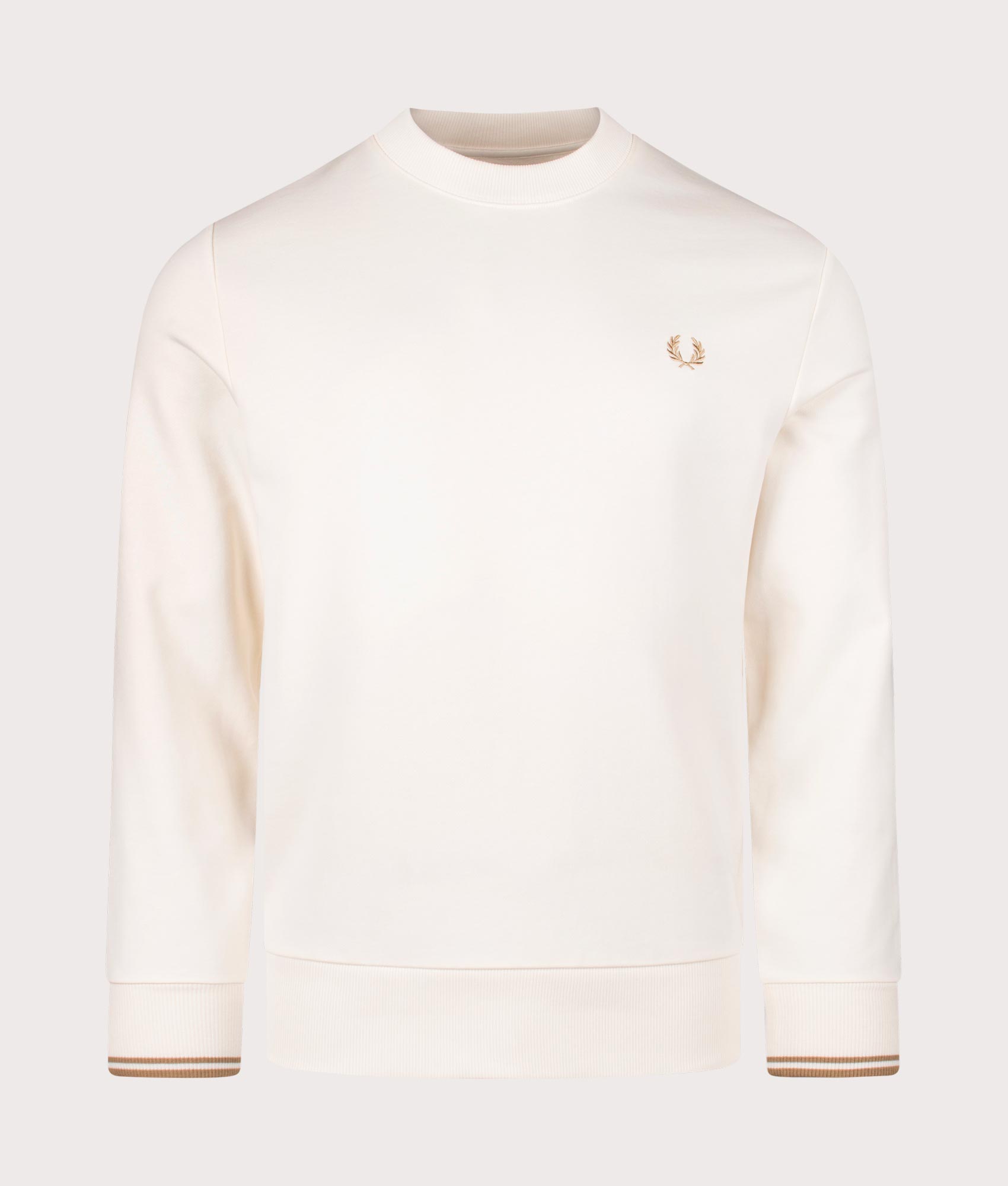 Crew Neck Sweatshirt Ecru | Fred Perry | EQVVS 